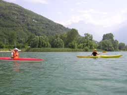 Vacanzenatura In canoa a dascio